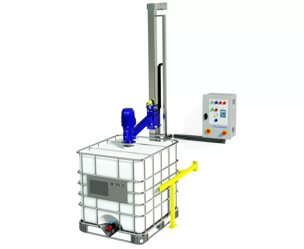 Stationary Mixing Station for IBC containers