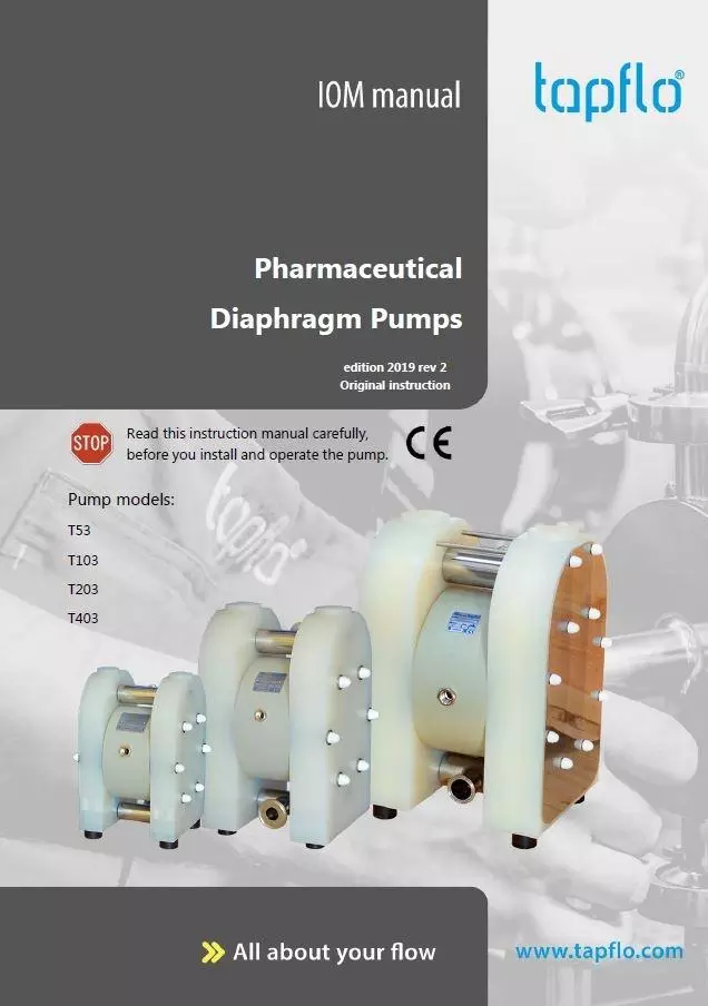 Manual Pharmaceutical diaphragm pumps